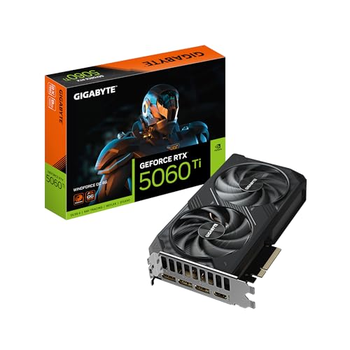 Gigabyte GeForce RTX 5060 Ti WINDFORCE OC 8G Tarjeta Gráfica
