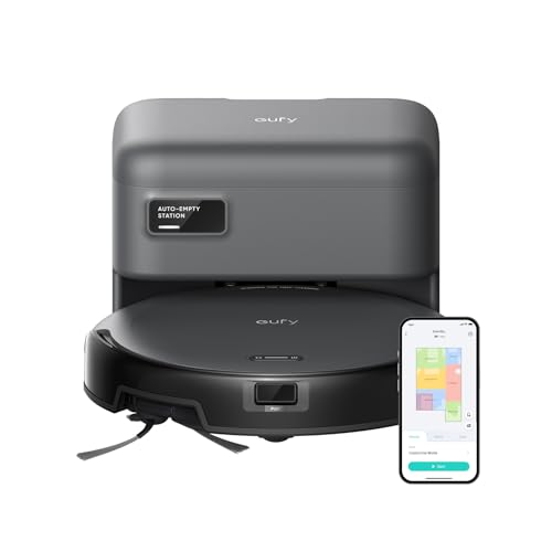 eufy C10 robot aspirador con estación de succión automática