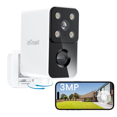 ieGeek 2K Camara Vigilancia WiFi Exterior/Interior