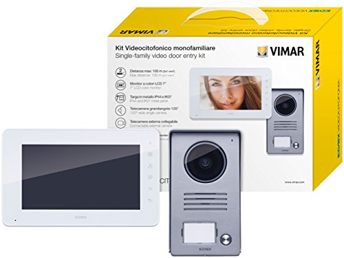 Vimar K40910 Kit videoportero de superficie con teclado capacitivo LCD 7 in