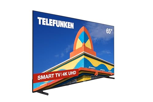 Telefunken 65DTUV725 Smart TV 4K UHD de 65 Pulgadas