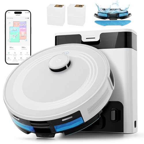 LEFANT Robot Aspirador y Fregasuelos M2 Pro con Autovaciado