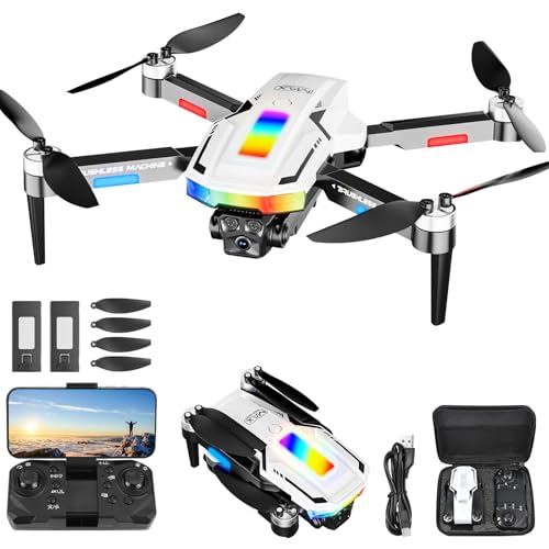 GuKKK Dron con 2 Cámara 4K HD