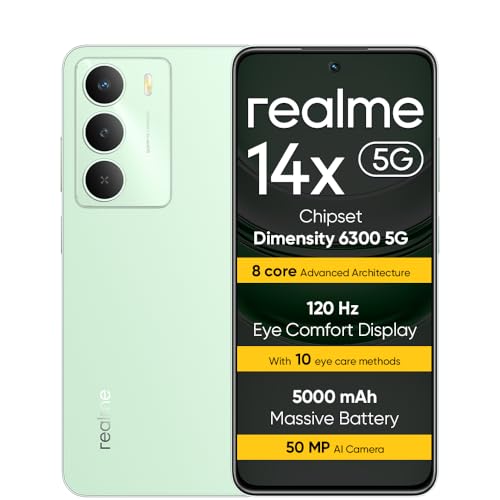 realme 14X 5G Teléfono Inteligente 8+256 GB