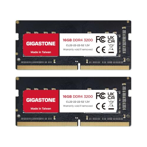 DDR4 RAM Solo portátil GIGASTONE 32GB Kit