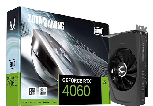 Zotac GeForce RTX 4060 SOLO Tarjeta Gráfica Gaming