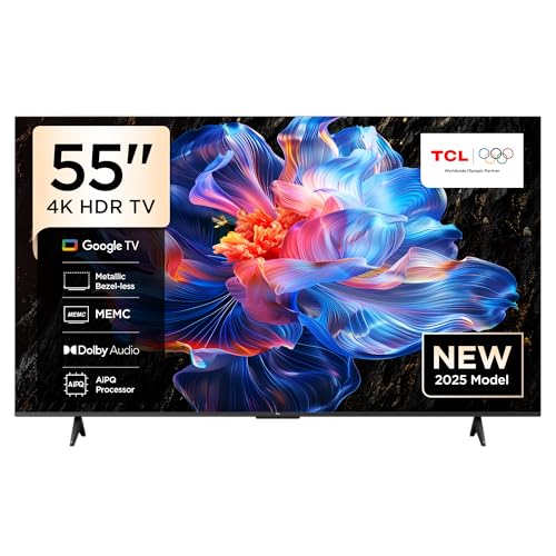 TCL LED 55" 55P6K UltraHD 4K Dolby Audio HDR10 Google TV