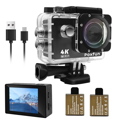 Poxfun Camara Deportiva 4K