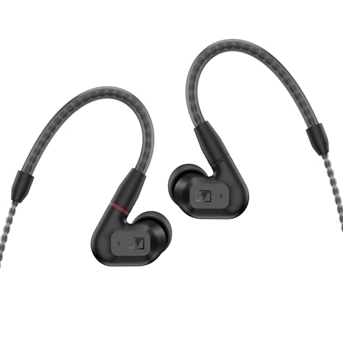 Sennheiser Auriculares estéreo audiófilos con Cable IE 200: Auriculares intraurales con Cable con Sonido nítido Superior de Alta fidelidad