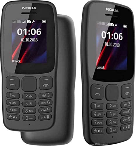 Nokia Nuevo 106 Dual Sim Gris Oscuro 2018 Libre de Fabrica Original