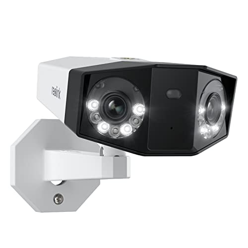 Reolink 4K 8MP Camara Vigilancia de Doble Lente con Campo de Visión 180°