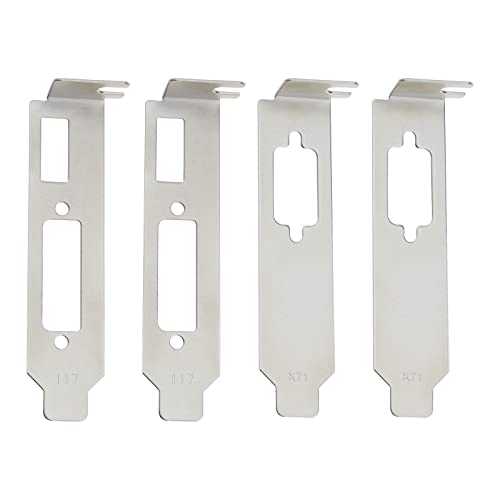 SG Store 4 soportes de perfil bajo para HDMI DVI VGA