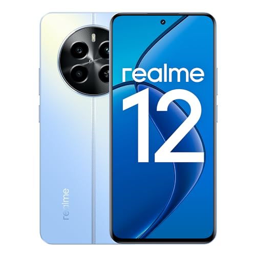 realme Smartphone 12 4G 128GB 8GB Skyline Blue