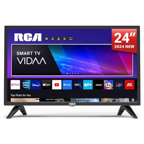 RCA Smart TV 24 Pulgadas WiFi Televisor con LED Pantalla