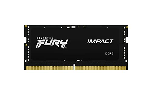 Kingston FURY Impact 8GB 4800MT/s DDR5 CL38 SODIMM Memoria Gamer para Portátil Módulo único