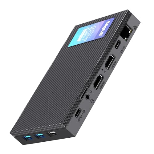 MeLE Quieter4C Mini PC sin Ventilador 32GB DDR4 512GB ROM Micro PC Twin Lake N150