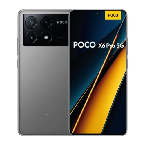 TELEFONO MOVIL LIBRE POCO X6 PRO / 6-67 FHD+ / 5G/ OCTA CORE / 12GB /512GB/ ANDROID 13/ GRAY