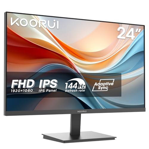 KOORUI E2411K Monitor Pantalla Ordenador Full HD de 24 Pulgadas