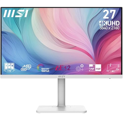 MSI Modern MD272UPHW Monitor Profesional UHD de 27"