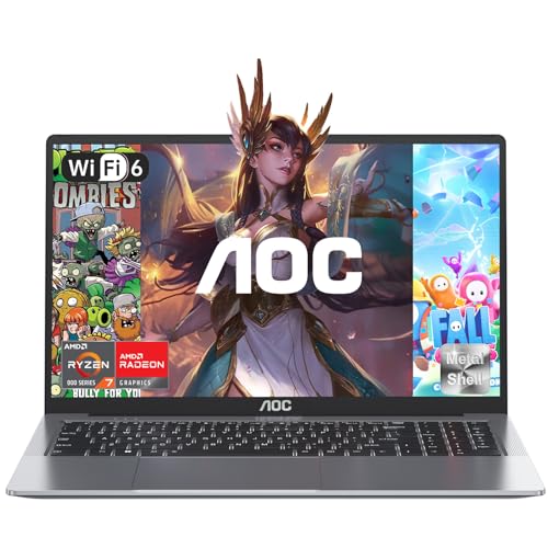 AOC 16.1'' Ordenador Portatil AMD Ryzen 7 5700U