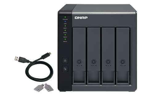 QNAP TR-004 4 Bahías USB Tipo-C Direct Attached Storage