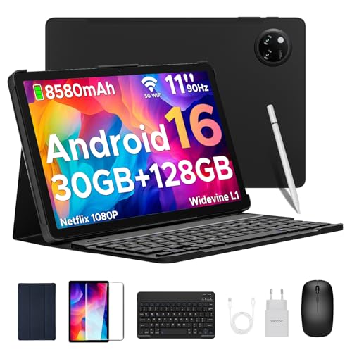 DOOGEE Tab A9 Pro+ Android 16 Tablet con Teclado y Lápiz