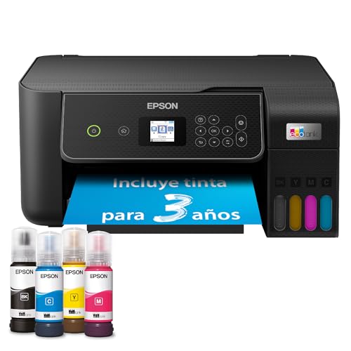 Epson Impresora multifunción EcoTank ET-2870 A4 con depósito de Tinta