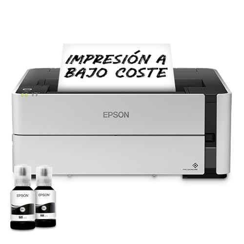 Impresora EcoTank ET-M1170 A4 monocromo con depósito de tinta y conexión Wi-Fi
