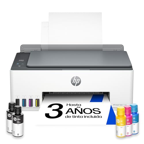 Impresora Multifunción Tinta HP Smart Tank 5105 Wi-Fi
