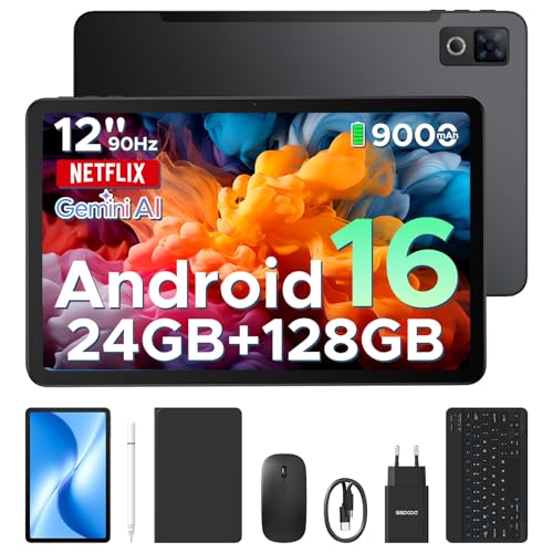 DOOGEE U12 VIP Android 16 Tablet 12 Pulgadas