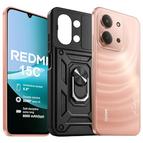 XIAOMI Redmi 15C Smartphone 4+128GB Pantalla de 6.9" 120Hz cámara IA de 50MP batería de 6000mAh Carga rápida de 33W procesador Octa-Core Crepúsculo