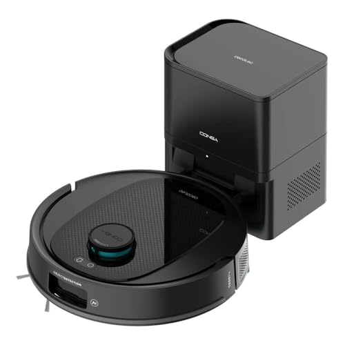 Cecotec Robot Aspirador y Friegasuelos con Base de Autovaciado Conga Y80
