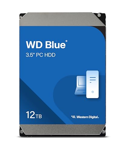 WD Blue 12TB para Ordenadores de Sobremesa
