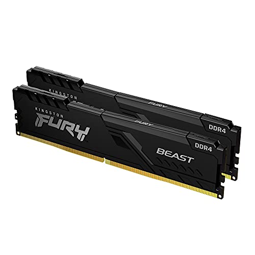 Kingston Kit de memoria de escritorio FURY Beast DDR4 CL17 de 16 GB