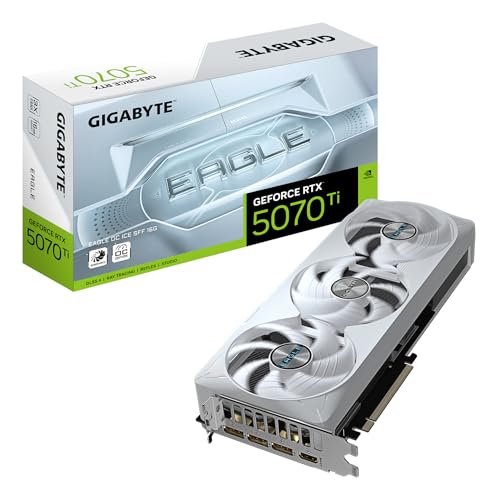 Gigabyte GeForce RTX 5070 Ti Eagle OC Ice SFF 16G Tarjeta Gráfica