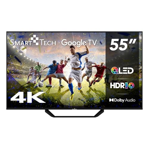 Smart Tech 55QG06K2 55 pulgadas 4K UHD QLED Google TV