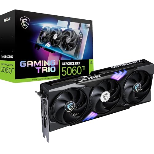 MSI GeForce RTX 5060 Ti 16G Gaming Trio OC