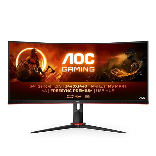 AOC Monitor Gaming CU34G2X/BK