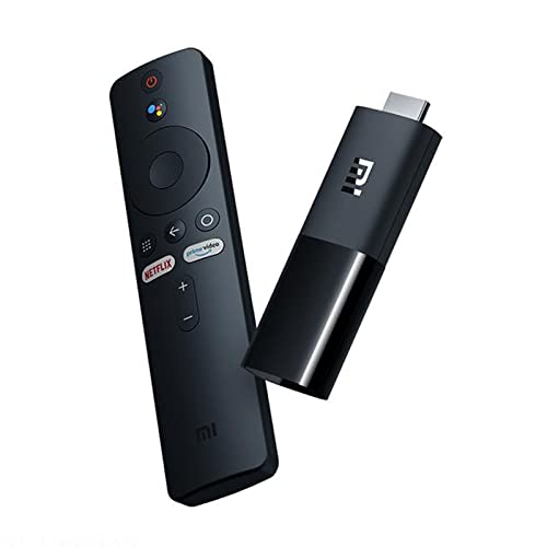 Xiaomi Mi TV Stick con control remoto Bluetooth con Google Assistant y botón de marcación rápida Netflix + Prime Video