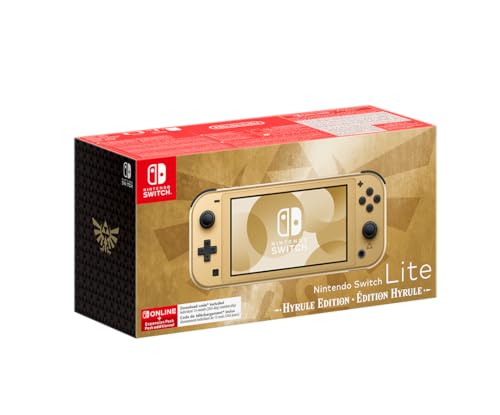 Nintendo Switch Lite Hyrule Edition + 12 meses NSO