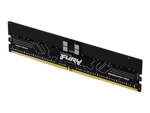 Kingston FURY Renegade Pro PnP 128GB 4800MT/s DDR5 ECC Reg CL36 DIMM Memoria DIMM ECC registrado sobreacelerable Kit de 8