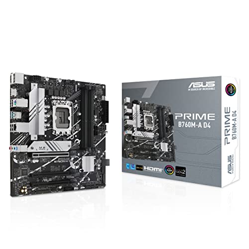 ASUS Prime B760M-A D4-CSM Placa Base Intel B760