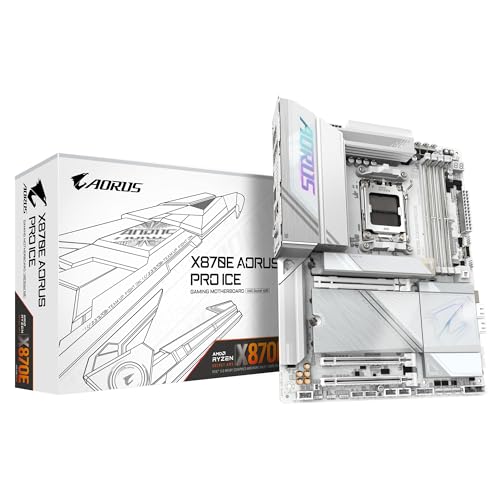 GIGABYTE Placa Base X870E AORUS Pro Ice