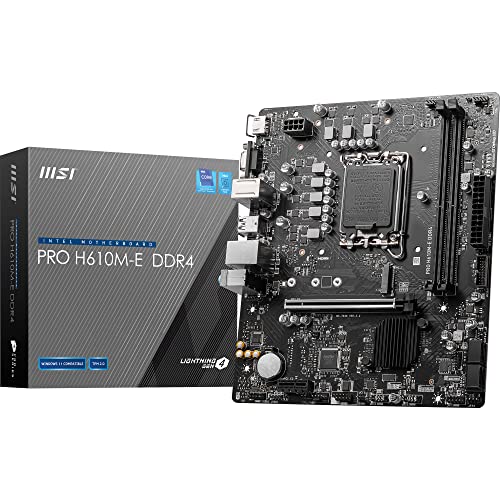 MSI Placa Base 1700 PRO H610M-E