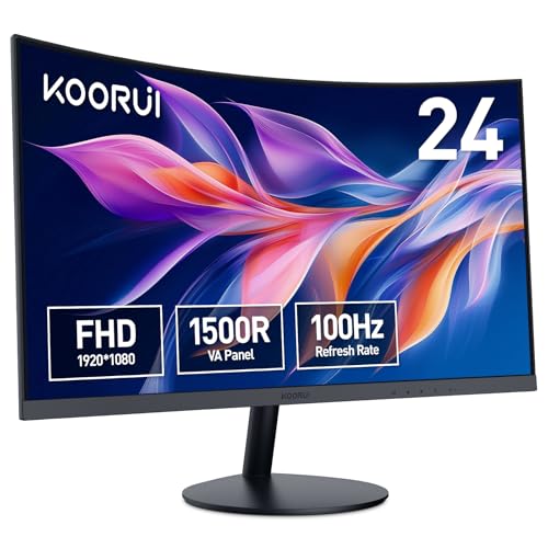 KOORUI Monitor Curvo