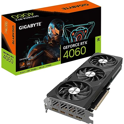 Gigabyte NVIDIA GeForce RTX 4060 GAMING OC Targeta gráfica