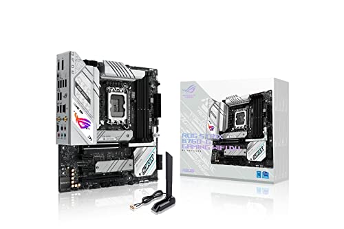 ASUS Placa base ROG STRIX B760-G GAMING WIFI D4 Intel® B760 LGA 1700 mATX