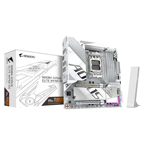 GIGABYTE B850M AORUS Elite WIFI6E Ice Placa Base