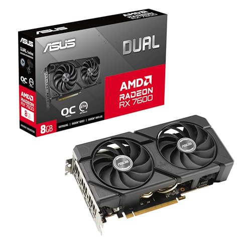 ASUS Dual Radeon RX 7600 EVO OC Edition
