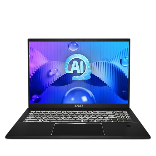 MSI Summit E16 AI Studio A1VETG-016ES Ordenador Portátil Táctil 16" 16:10 QHD+ 165Hz